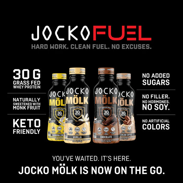 JOCKO MÖLK PROTEIN SHAKES - VANILLA