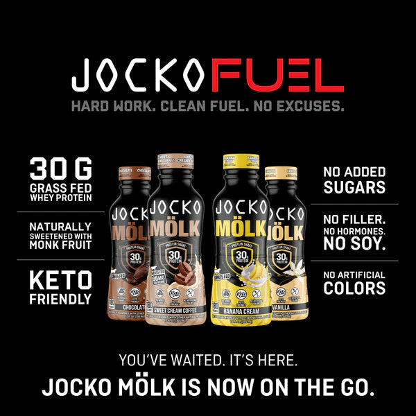 JOCKO MÖLK PROTEIN SHAKES - SWEET CREAM COFFEE