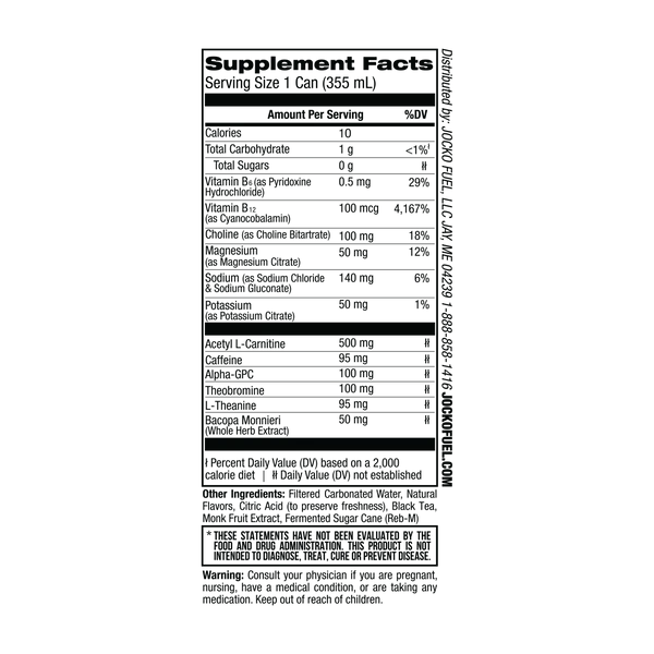 JOCKO GO DRINK - VARIETY PACK - (Pack of 8)