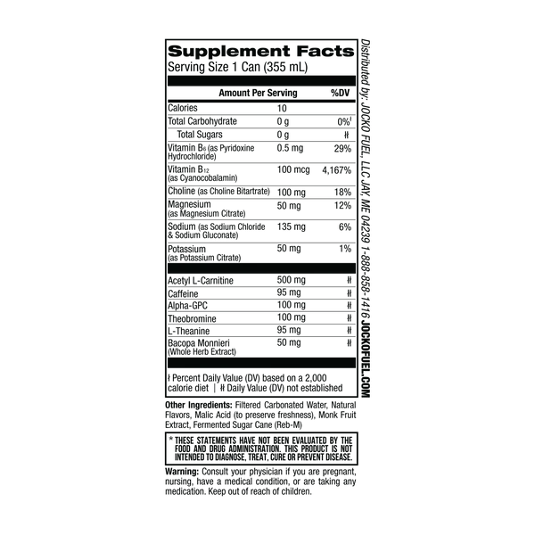 JOCKO GO DRINK - VARIETY PACK - (Pack of 8)