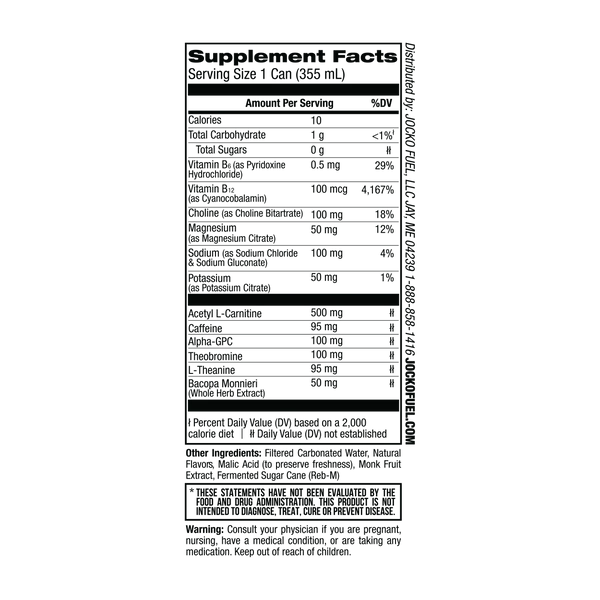 JOCKO GO DRINK - VARIETY PACK - (Pack of 8)