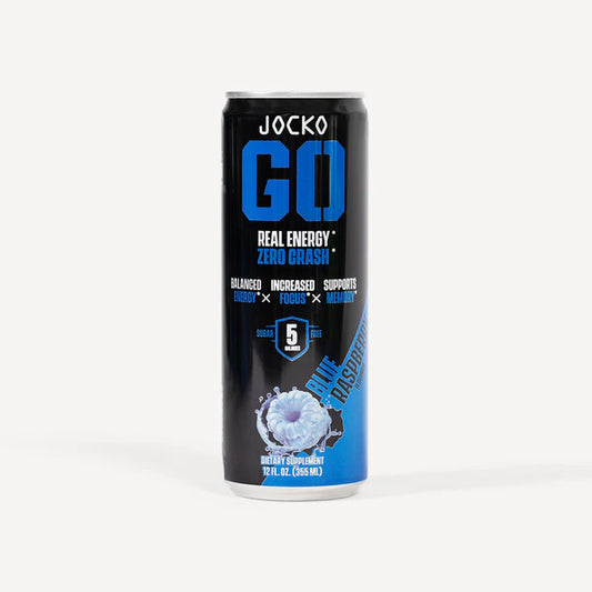 JOCKO GO ENERGY DRINK - BLUE RASPBERRY (12-PACK)