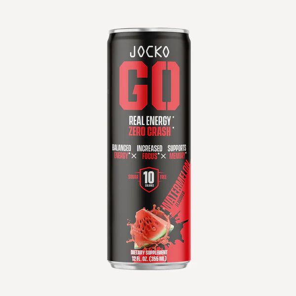 JOCKO GO ENERGY DRINK - WATERMELON (12-PACK)