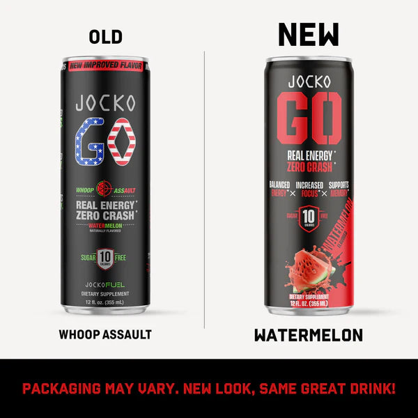 JOCKO GO ENERGY DRINK - WATERMELON (12-PACK)