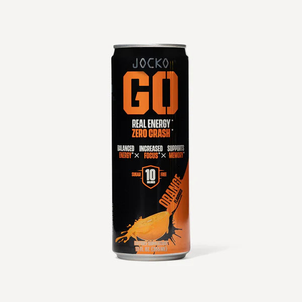 JOCKO GO ENERGY DRINK - ORANGE (12-PACK)