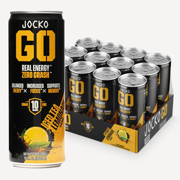 JOCKO GO ENERGY DRINK - ICED TEA LEMONADE (12-PACK)