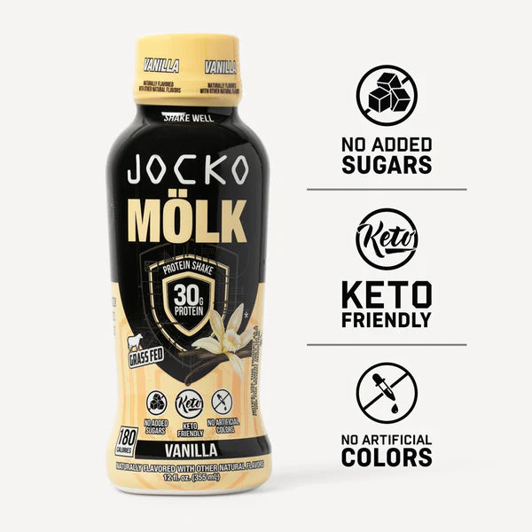 JOCKO MÖLK PROTEIN SHAKES - VANILLA