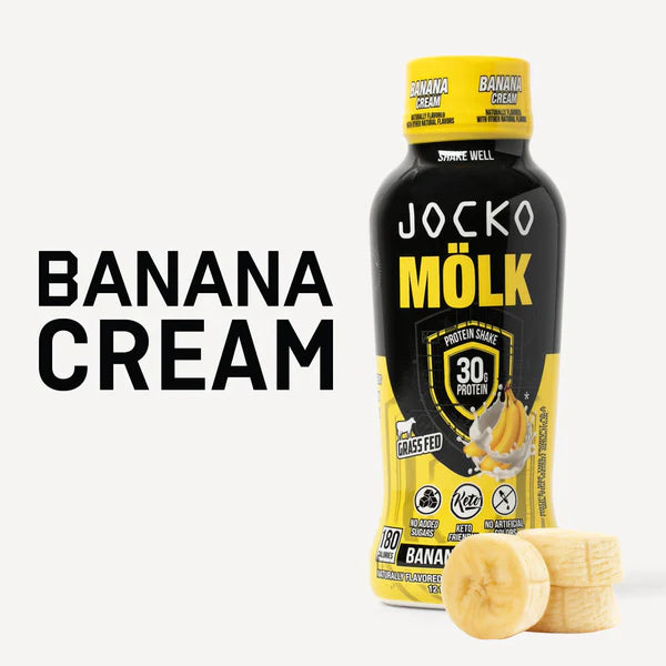JOCKO MÖLK PROTEIN SHAKES - BANANA CREAM