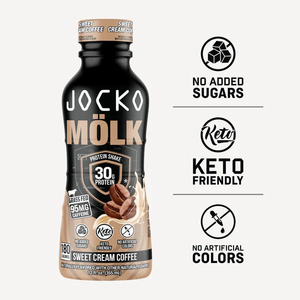 JOCKO MÖLK PROTEIN SHAKES - SWEET CREAM COFFEE